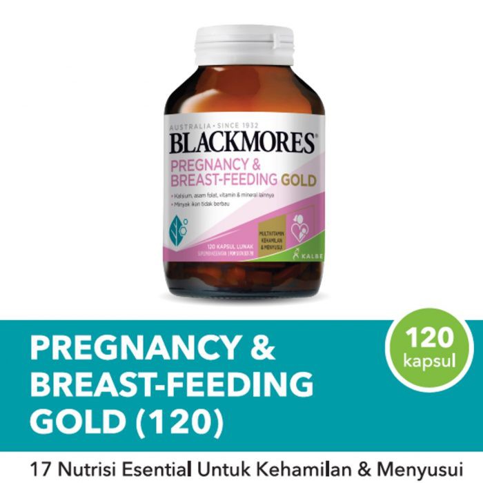 Blackmores Pregnancy &amp; Breast - Feeding Gold (120)