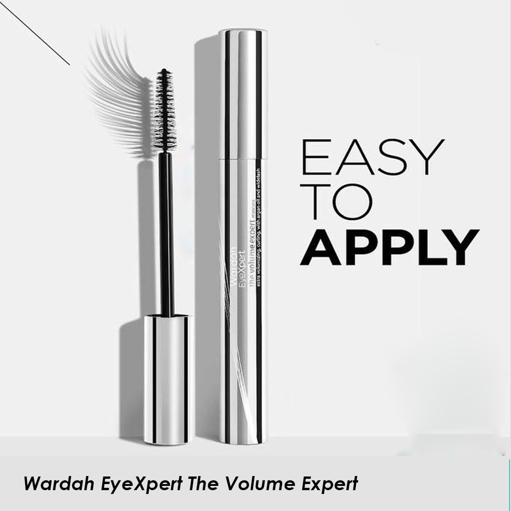 Wardah EyeXpert Series BPOM Optimum Hi-Black Eye Liner Waterproof Mascara Remover XPert (KIM)