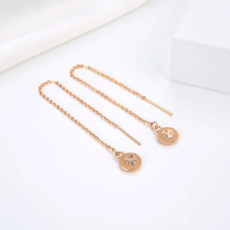 COD anting titanium wanita emas muda anti karat dewasa tusuk korea asli panjang dan luntur korea style selamanya dewasa 60e-146E