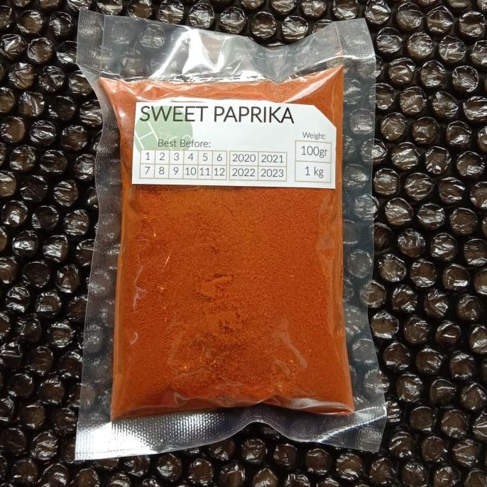 

Siap Kirim Sweet Paprika/ Paprika Manis Bubuk/ Bubuk Paprika/Paprika