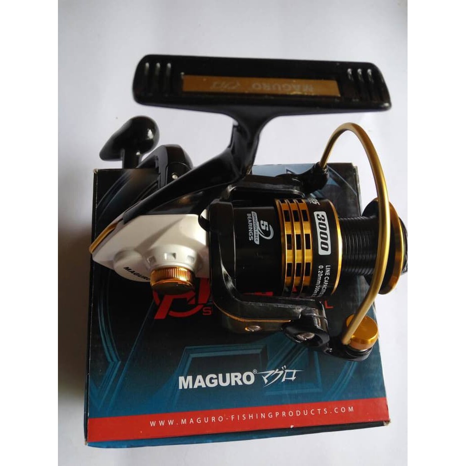 New Sale Reel Maguro Avenger 3000, Ultra Smooth 5 Bearings