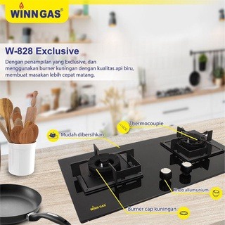 Winn Gas Kompor Tanam W828 Exclusive