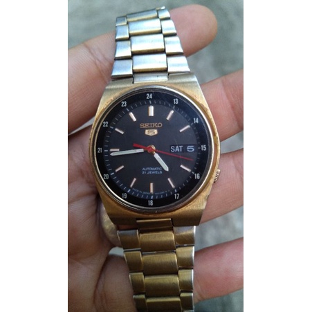 jam tangan seiko 7s26 military second bekas ori