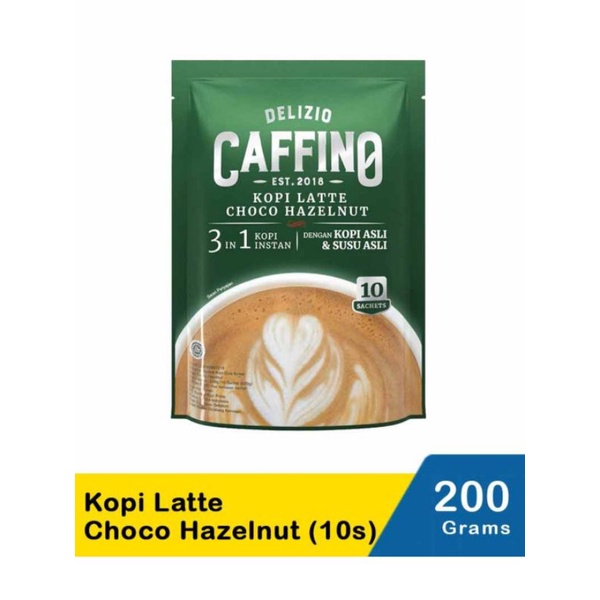 

Caffino Kopi Instant 3 in 1 Choco Hazelnut 10x20g FREE 1 Indomie Goreng