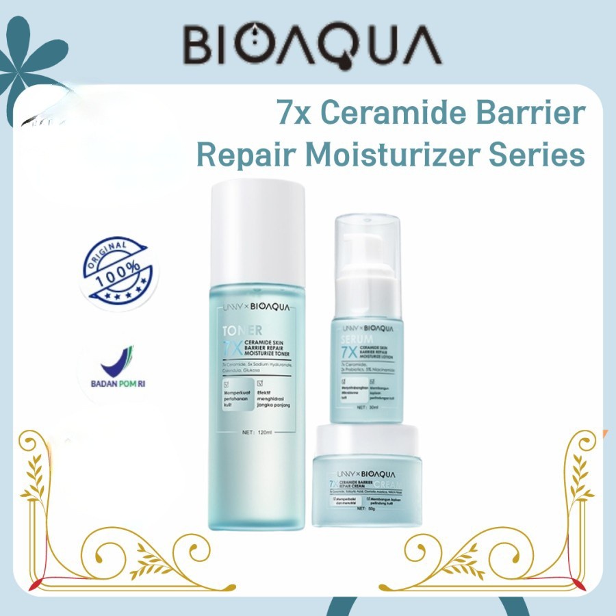 BIOAQUA 7X Ceramide Skin Barrier Repair toner / moisture cream /lotion