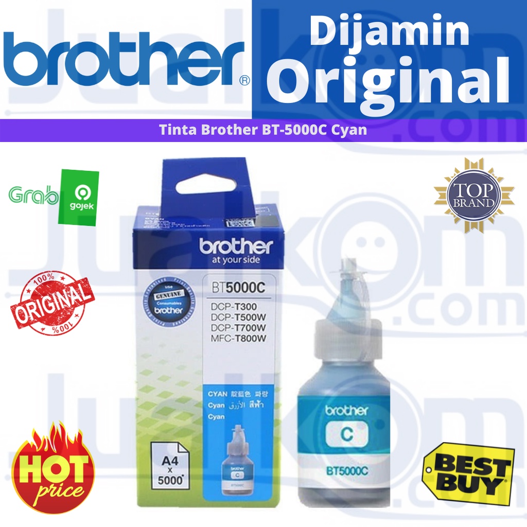 Tinta Brother BT-5000C CYAN