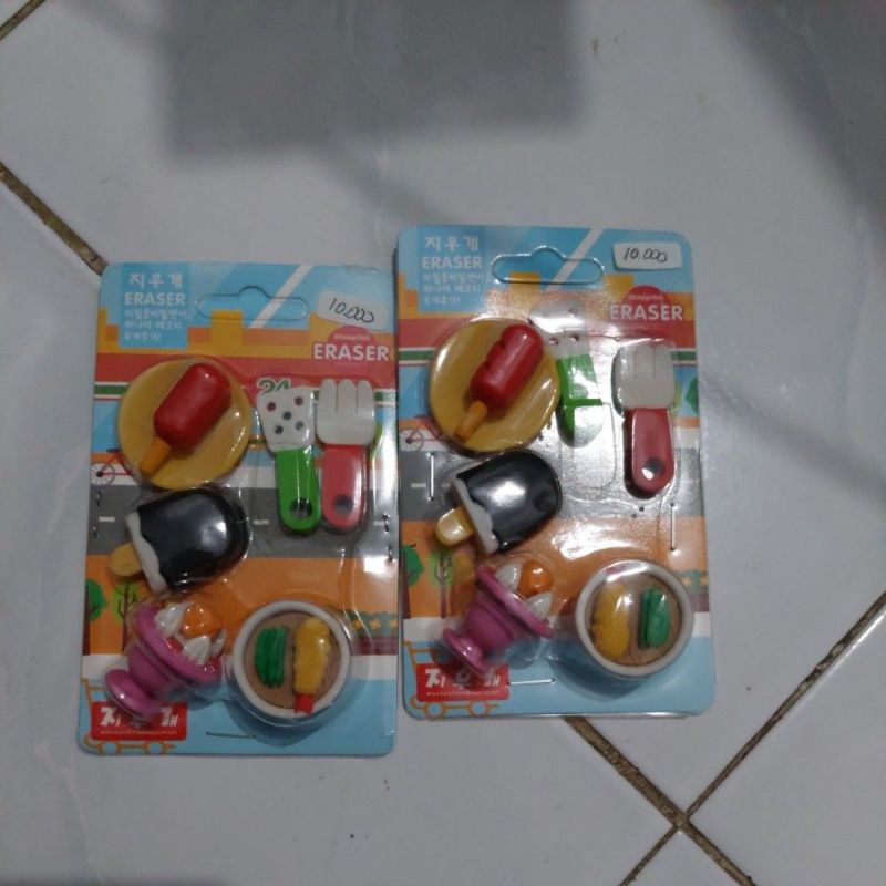 

Eraser/ Penghapus miniatur kitchen set