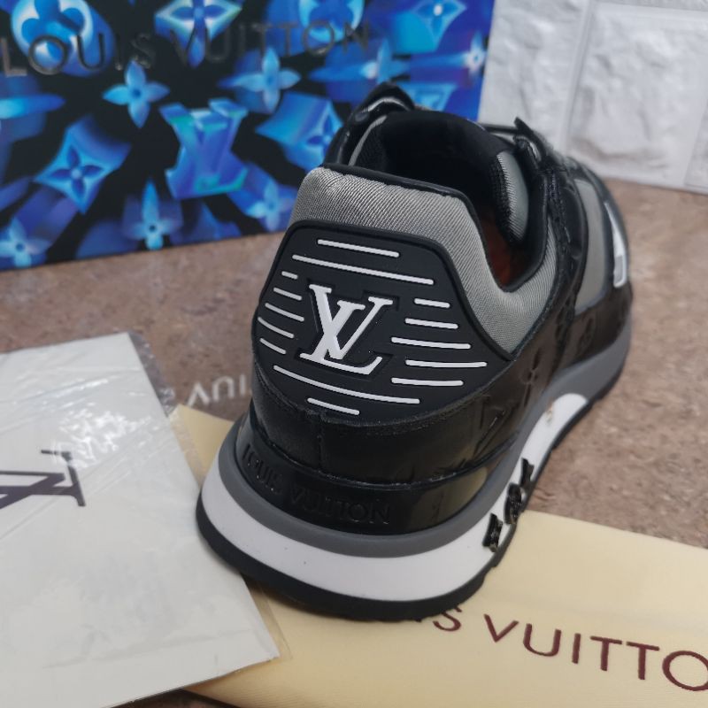 sepatu lv sneaker mirror quality shoes lou is vuitton pria terbaru branded