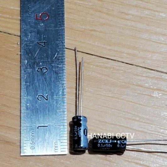 Elco 0.1uf 50v
