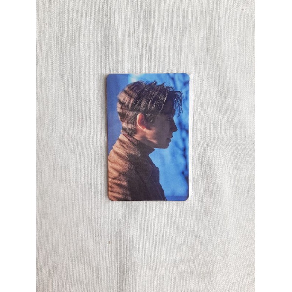 pc photocard donghae super junior the road winter for spring