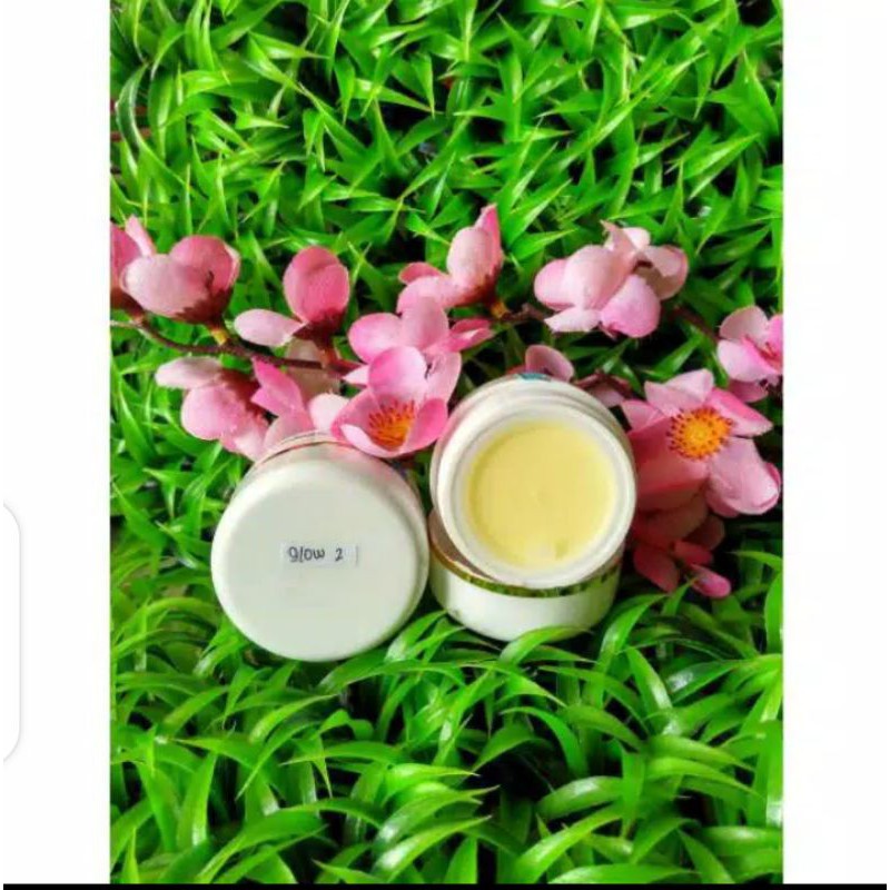 Cream malam Glow 2-cream malam pencerah
