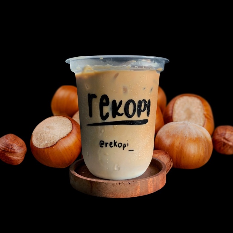 

Es Kopi Susu Hazelnut