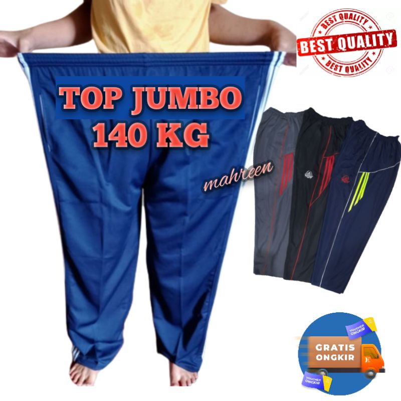 Celana Panjang Jumbo Pria / Celana Traning Super Jumbo XXXXXL Original Big Size