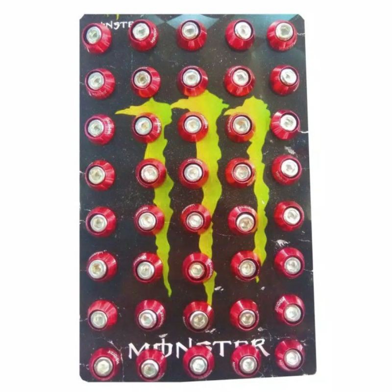 Ring Monel Body Motor Baut L Variasi Isi 40pcs Universal