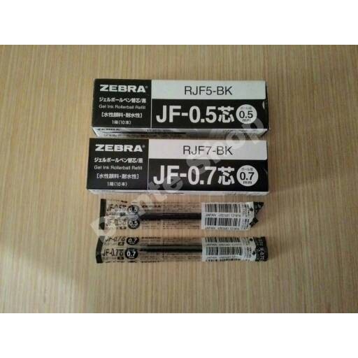 

TULIS-ALAT- ISI PEN SARASA / REFILL SARASA / REFILL ZEBRA JF 0,5 - HITAM 05MM -ALAT-TULIS.