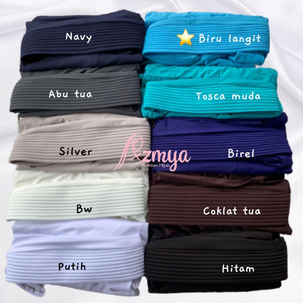 JILBAB ELNIFA SERUT POLOS Part 1-birulangit