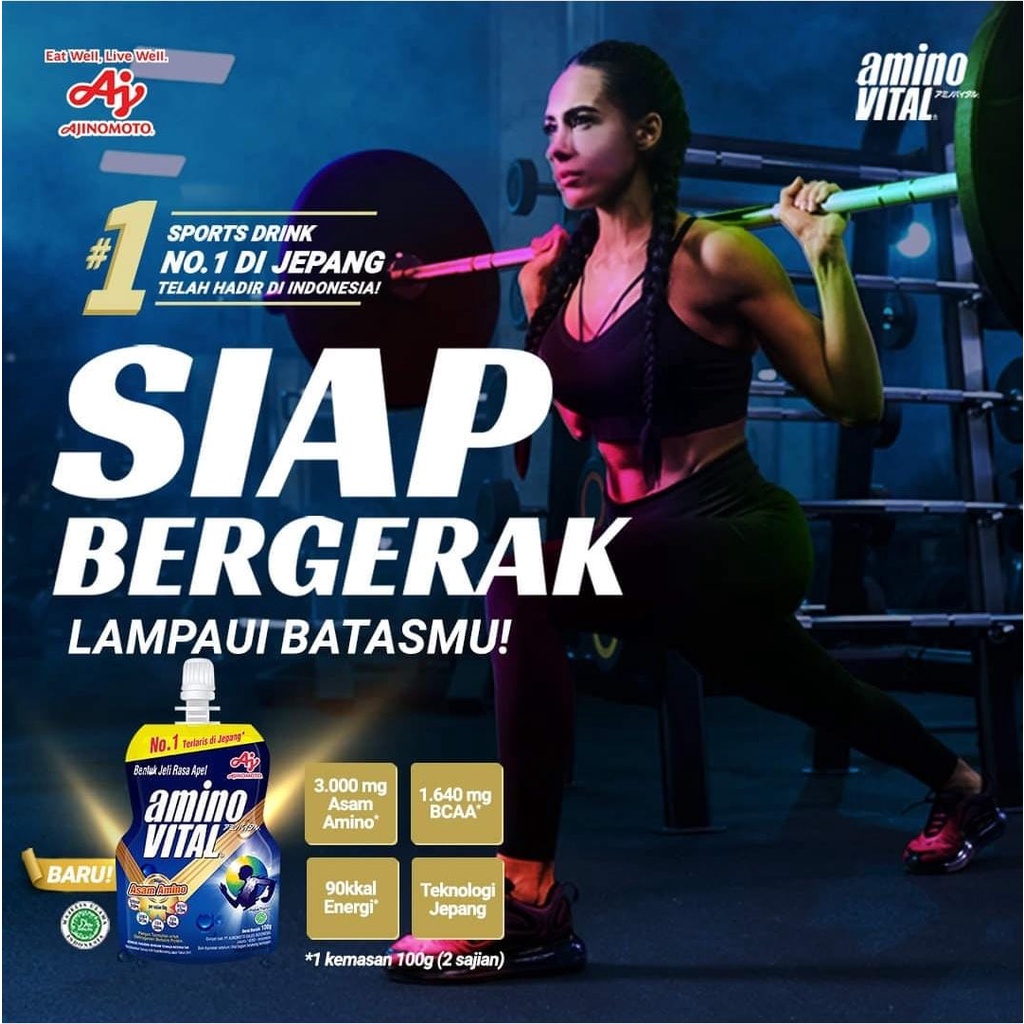 Hangermedal Spesial Bundle Paket Nutrisi AminoVITAL Sport Jelly X Sportlegs