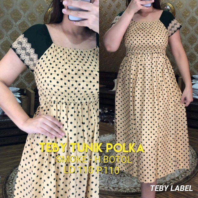 Daster Arab TEBY TUNIK POLKA by TEBY ORI