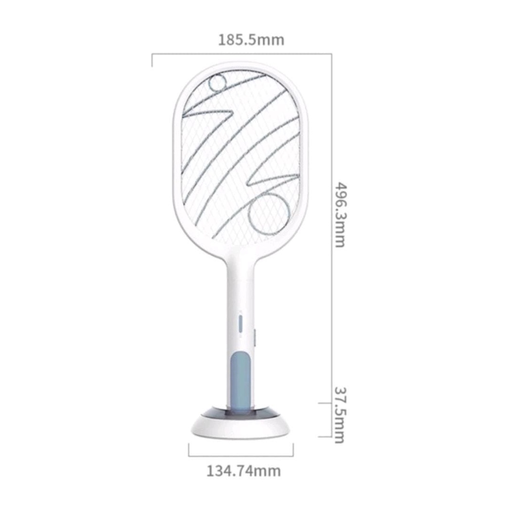 Raket Nyamuk Recharge/Raket Nyamuk Cas/RAKET NYAMUK 2in1 MultiFungsi