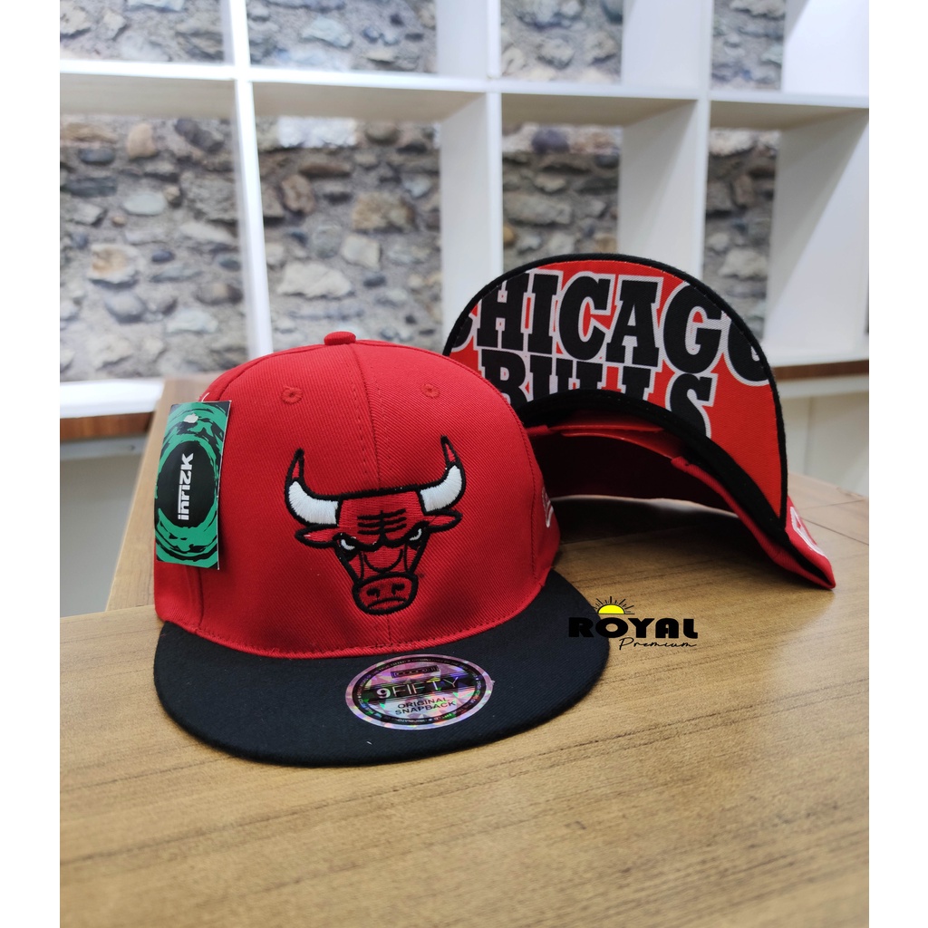 Topi Lakers // Topi Snapback - Topi Chicago bulls - Topi Hip Hop - Topi Snapback Premium - Royal Premium