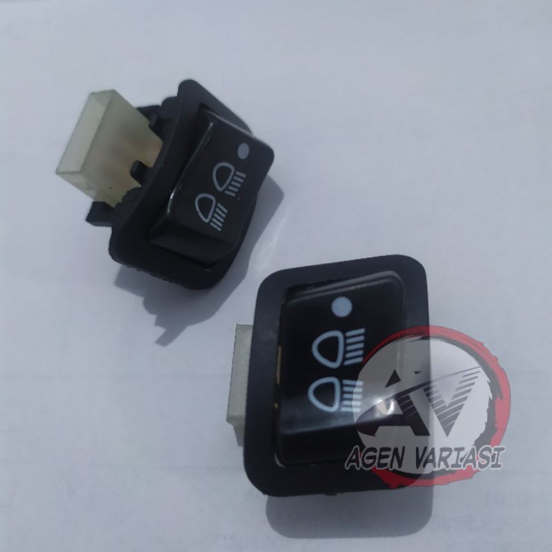 saklar lampu on/off lampu depan 3 titik pnp motor vario techno 125,scoopy fi, beat fi , abs revo dll