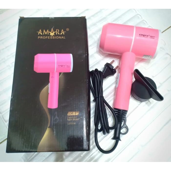 Hair Dryer Amara AM-F7 Hair Blower Mini Alat Pengering Rambut