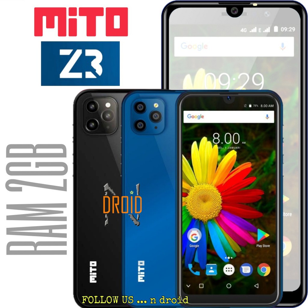 HP MITO Z3 RAM 2GB - HP Android 4G 6,3" WATERDROP - RAM 2GB ROM 8GB - HP ANDROID MITO Z3