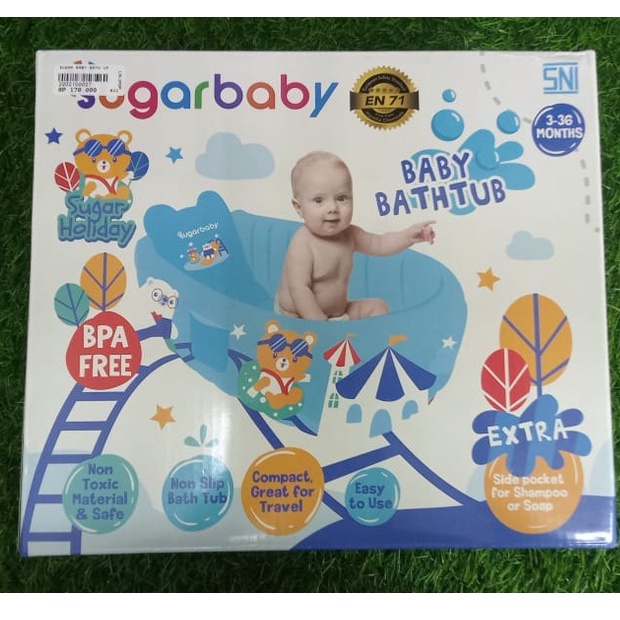 Sugar Baby 2in1 Inflatable Baby Bath Tub