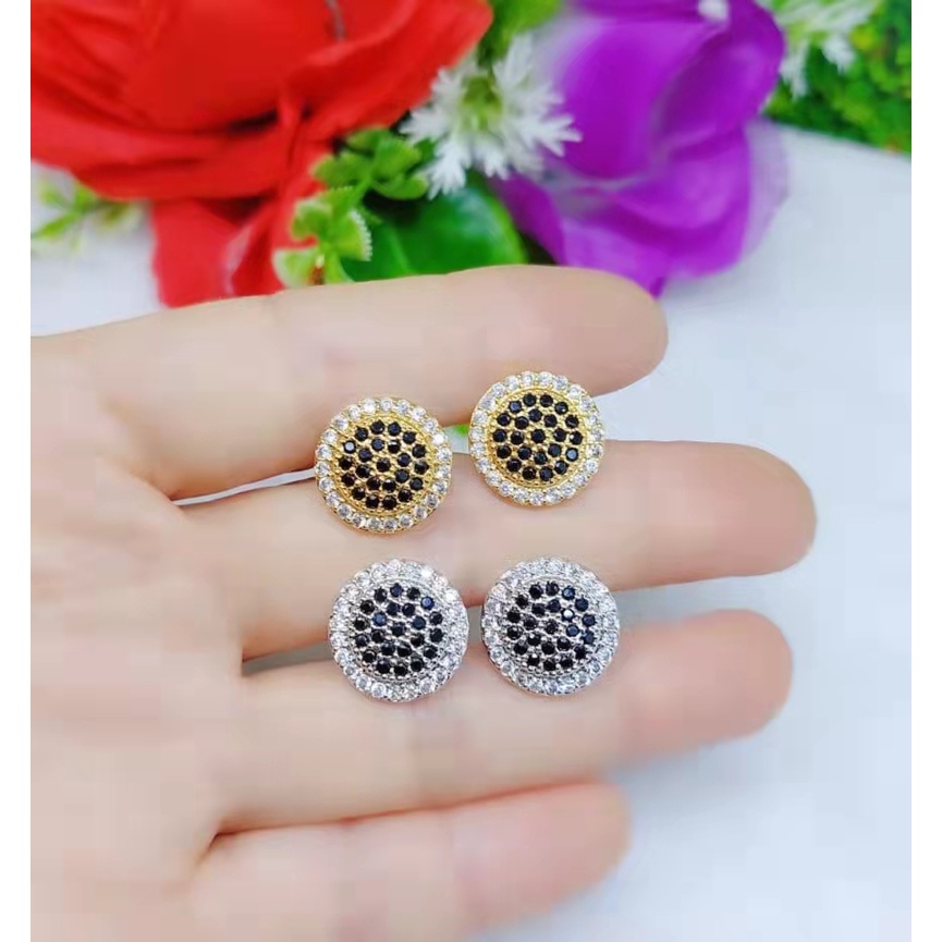 Anting Xuping Permata Full Lapis Emas Perhiasan A,B