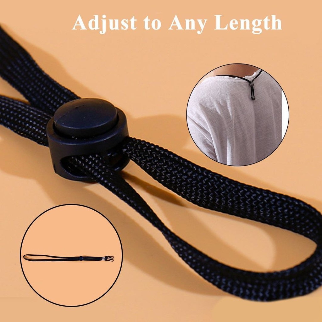 Adjustable Face Mask Lanyard Hanging Rope Masks Extension Belt Anti-lost Face Cover Lanyard