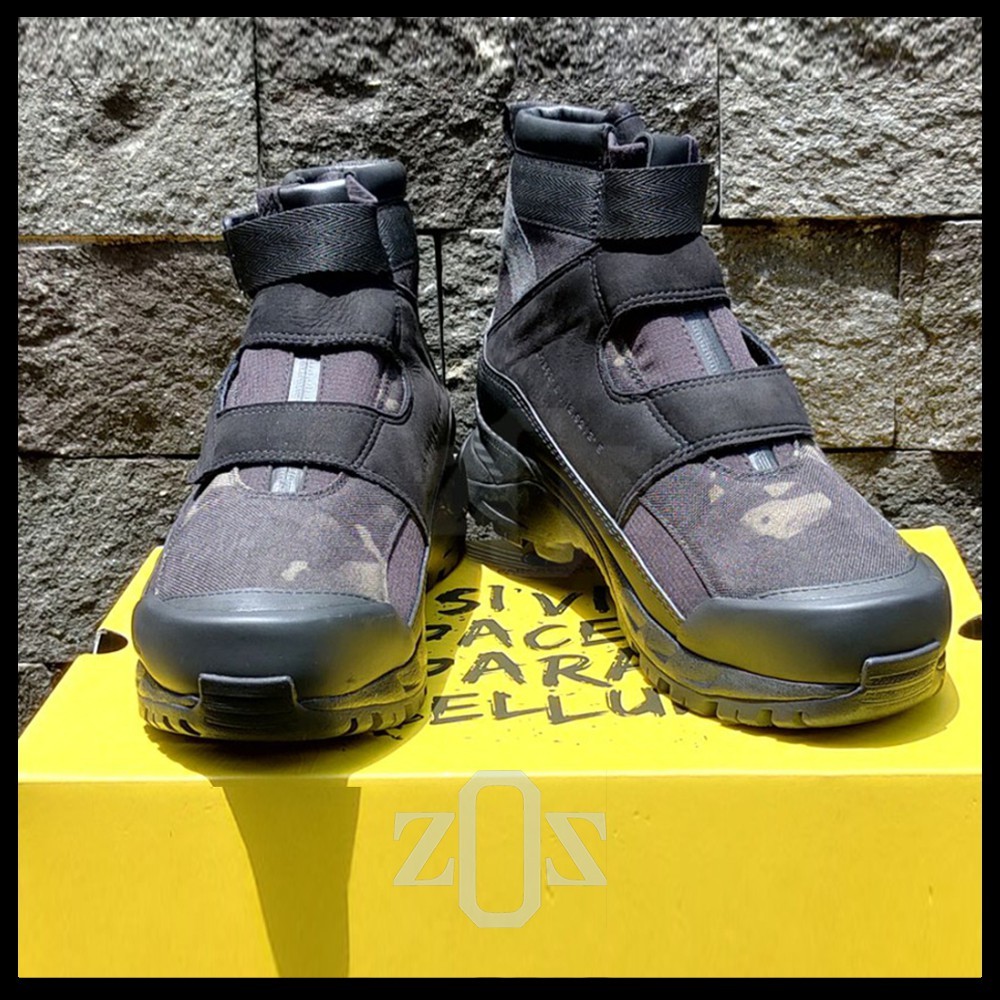 Sepatu Parabellum Vulcan BOA TNI POLRI Militer Tactical Multicam Black
