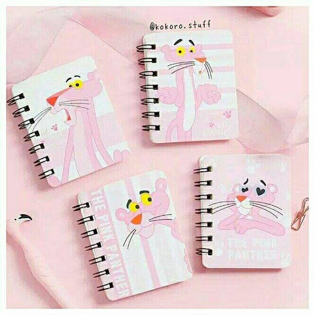 

The Pink Panther Notebook | Notes | Alat Tulis | Kokoro Stuff