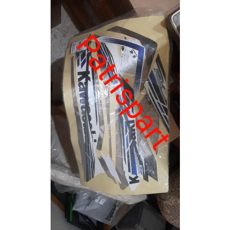 Stiker striping set klx150S klx 150S 2013 original