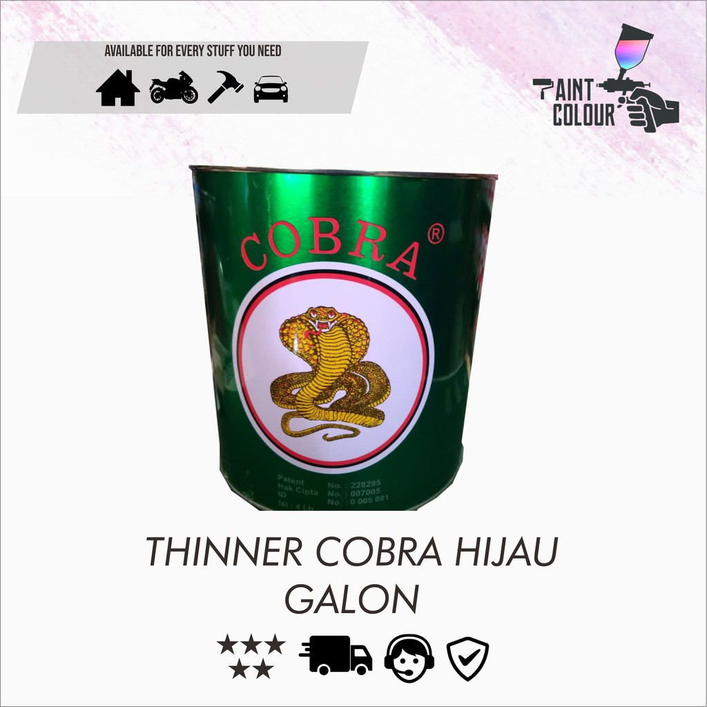 THINNER COBRA HIJAU GALON