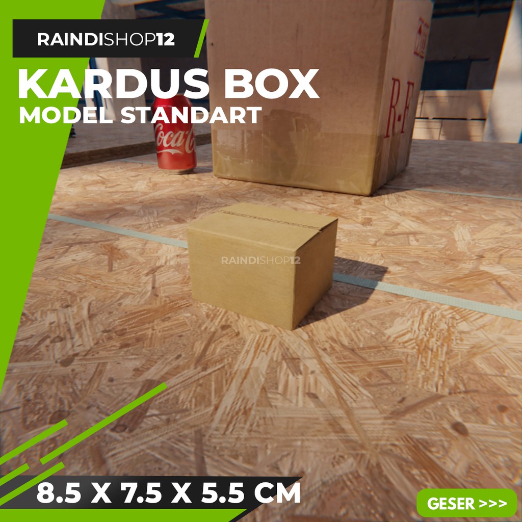 

BOX 8.5 X 7.5 X 5.5 CM KARDUS KOTAK KEMASAN PACKAGING KADO POLOS