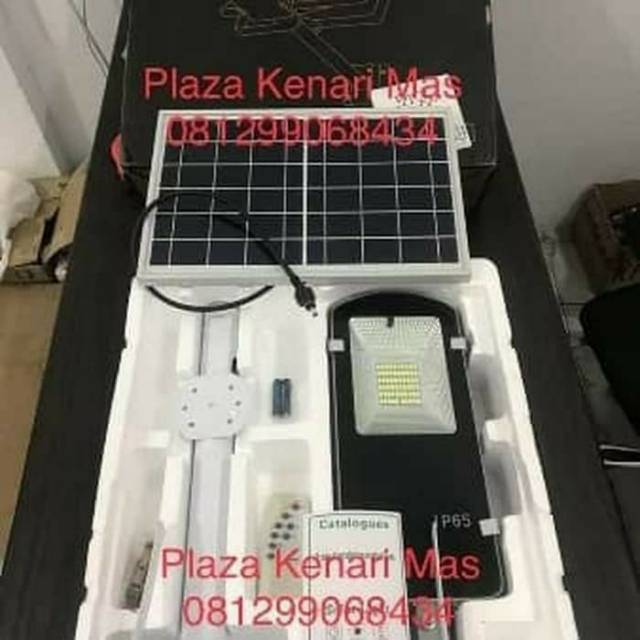 lampu PJU solar panel 70W 70Watt kap lampu jalan PJU solar panel led