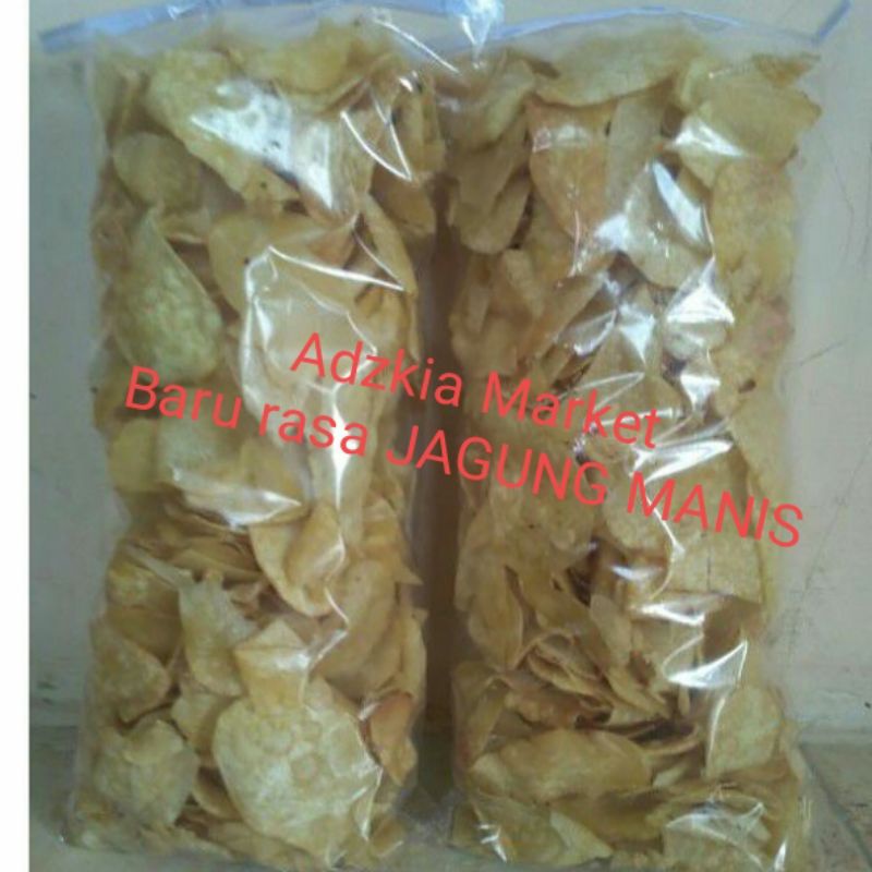 

COD KERIPIK TALAS RASA JAGUNG MANIS 450g -480g