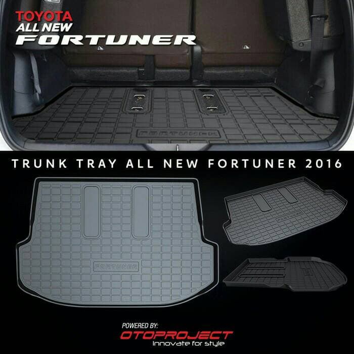 Trunk Tray / Karpet Bagasi All New Fortuner 2016 - Sekarang