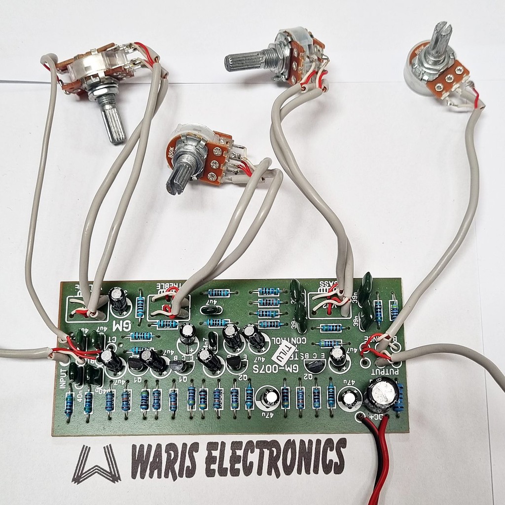 kit tone control stereo GM 007S