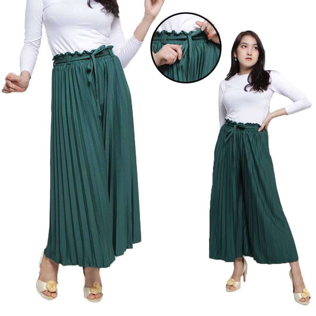 CELANA KULOT WANITA / KULOT PLISKET CELANA / PLISKET WANITA KULOT / CELANA KULOT DEWASA