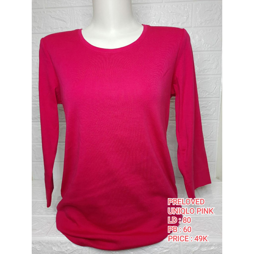 PRELOVED - UNIQLO PINK