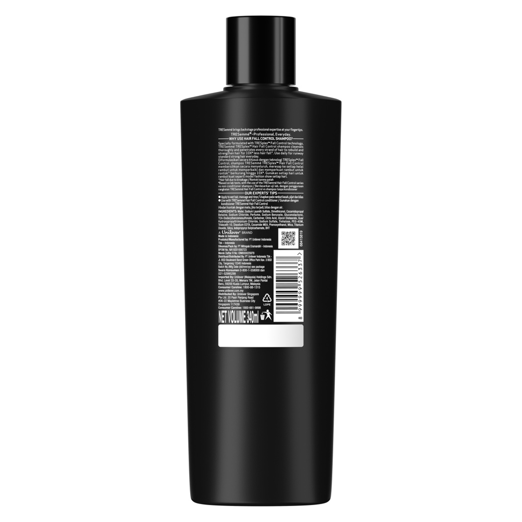 Tresemme Hair Fall Control Shampoo Perawatan Rambut Rontok Hingga 10X* 340Ml-2