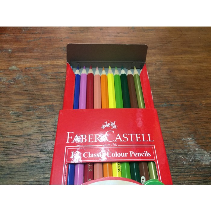 

Menakjubkan Pensil Warna Faber-Castell Classic 12 Warna Trendi