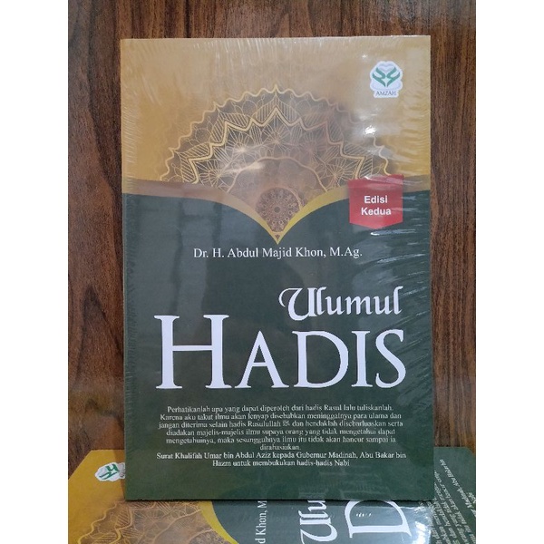 Jual Buku Ulumul Hadis Edisi Kedua Shopee Indonesia