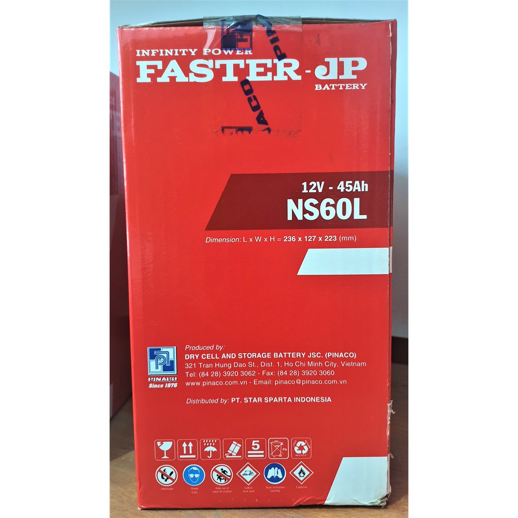 FASTER-JP NS60L (AKI BASAH)