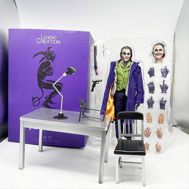 Hot toys joker the dark knight dx 11 ver. 2.0 exclusive batman the dark knight new misb