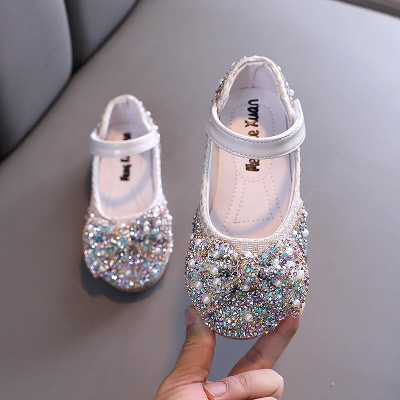 (LOLI-JKT) SP-615 SEPATU PESTA IMPORT ANAK CEWEK BLINK DIAMOND BERKILAU 21-36