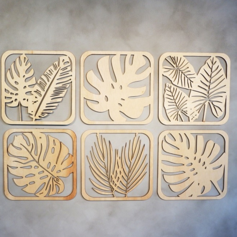 Hiasan dinding Tropical Leaf, Wall decoration