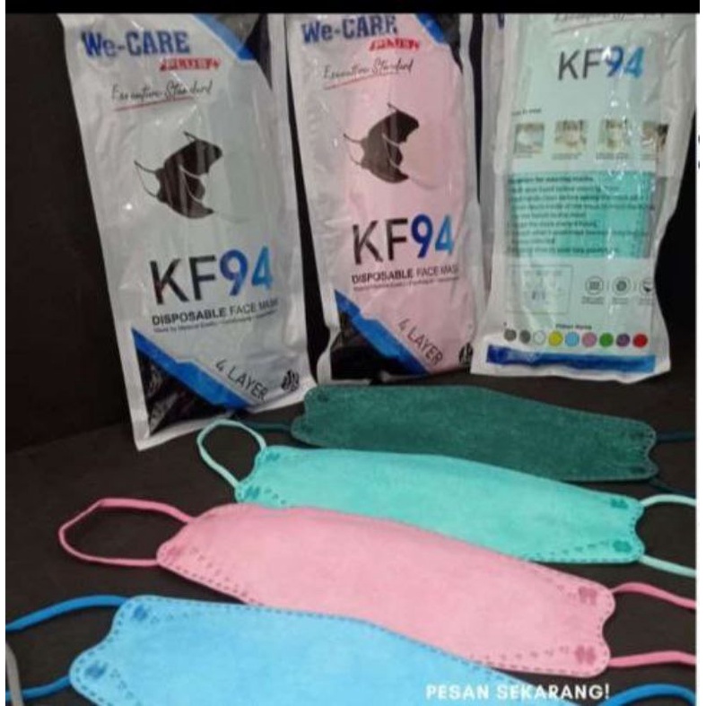 masker KF94 warna mix
