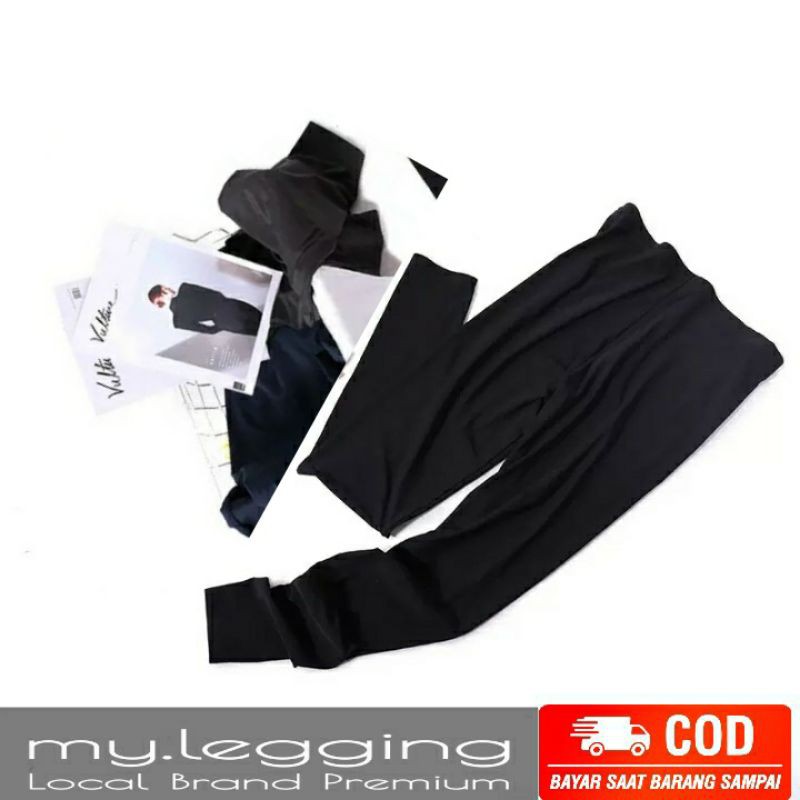 Legging Panjang Spandex Premium Size Standar Dan Jumbo